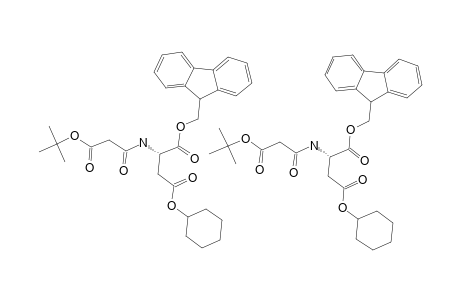 N-(BUTYLOXYCARBONYLMETHYL-CARBONYL)-ALPHA-(9-FLUORENYLMETHYL)-BETA-CYCLOHEXYL-L-ASPARTATE