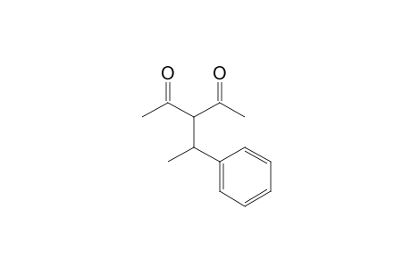 3-(1-Phenylethyl)pentane-2,4-dione