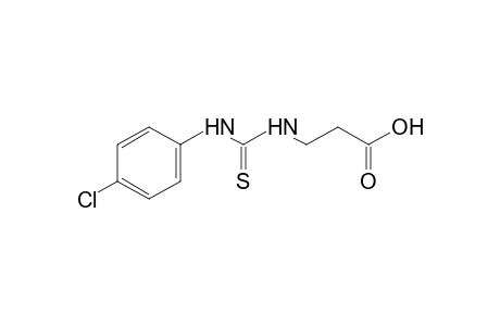 N-[(p-chlorophenyl)thiocarbamoyl]-beta-alanine