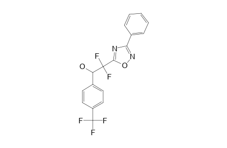 2,2-DIFLUORO-2-(3-PHENYL-[1,2,4]-OXADIAZOL-5-YL)-1-[4-(TRIFLUOROMETHYL)-PHENYL]-ETHANOL