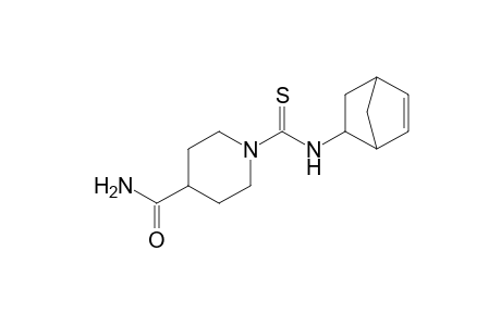 1-[(5-norbornen-2-yl)thiocarbamoyl]isonipecotamide