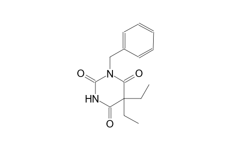 2,4,6(1H,3H,5H)-pyrimidinetrione, 5,5-diethyl-1-(phenylmethyl)-