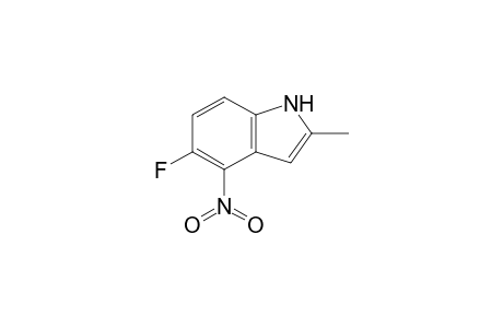 5-Fluoro-2-methyl-4-nitro-1H-indole