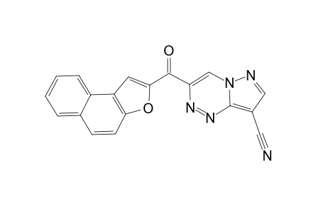3-(Naphtho[2,1-b]furan-2-carbonyl)-pyrazolo[5,1-c][1,2,4]triazine-8-carbonitrile