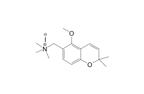 5-Methoxy-2,2-dimethyl-2H-1-benzopyran-6-methylenetrimethylammonium iodide
