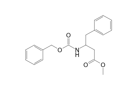 Methyl 3-[(benzyloxycarbonyl)amino]-4-phenylbutanoate