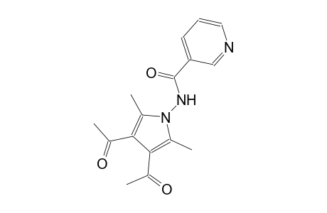 N-(3,4-diacetyl-2,5-dimethyl-1H-pyrrol-1-yl)nicotinamide
