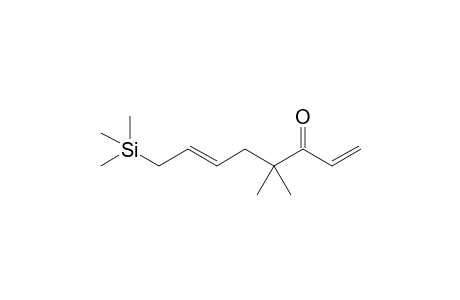 (6E)-4,4-dimethyl-8-trimethylsilyl-3-octa-1,6-dienone