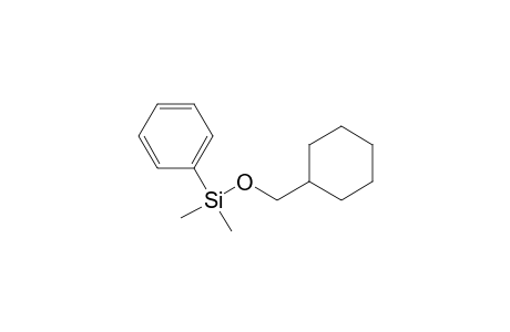 (Cyclohexylmethoxy)dimethylphenylsilane