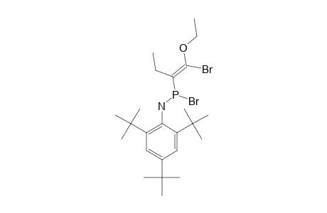 Z-1-ETHOXY-1-BROMOBUTEN-2-YLPHOSPHONOUS_ACID_2,4,6-TRI-TERT.-BUTYLANILIDE_BROMIDE