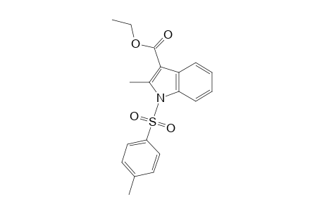 1H-Indole-3-carboxylic acid, 2-methyl-1-[(4-methylphenyl)sulfonyl]-, ethyl ester