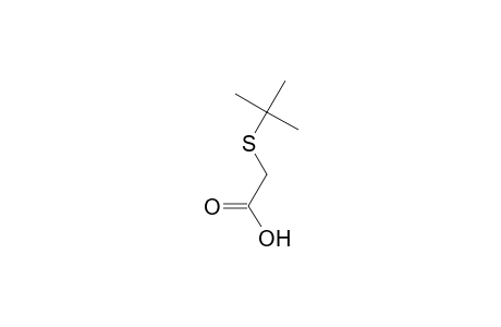 Acetic acid, [(1,1-dimethylethyl)thio]-