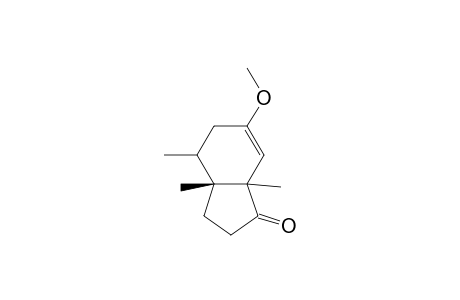 4-methoxy-r-1,c-2,c-6-trimethylbicyclo[4.3.0]non-4-en-7-one