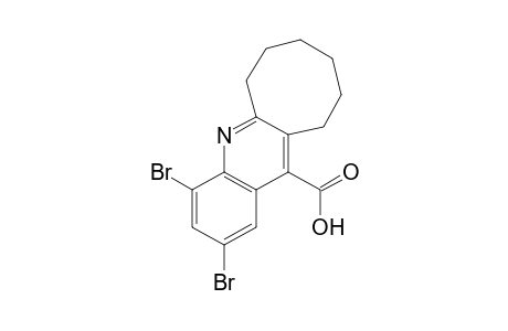 2,4-DIBROMO-6,7,8,9,10,11-HEXAHYDROCYCLOOCTA[b]QUINOLINE-12-CARBOXYLIC ACID