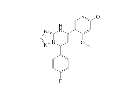 5-(2,4-dimethoxyphenyl)-7-(4-fluorophenyl)-4,7-dihydro[1,2,4]triazolo[1,5-a]pyrimidine
