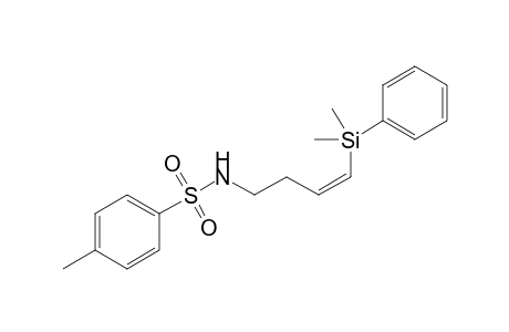 N-[(Z)-4-(Dimethylphenylsilyl)but-3-enyl]-4-methylbenzenesulfonamide