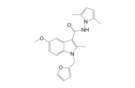 N-(2,5-dimethyl-1H-pyrrol-1-yl)-1-(furan-2-ylmethyl)-5-methoxy-2-methyl-1H-indole-3-carboxamide