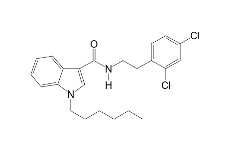 N-[2-(2,4-Dichlorophenyl)ethyl]-1-hexyl-1H-indole-3-carboxamide