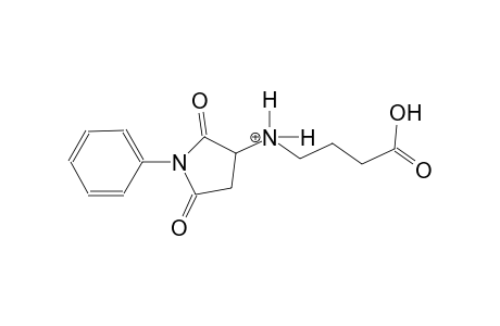 N-(3-carboxypropyl)-2,5-dioxo-1-phenyl-3-pyrrolidinaminium