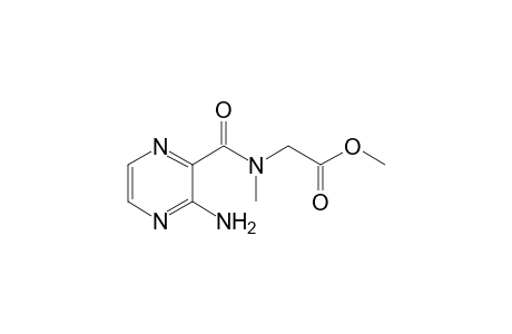 N-Methoxycarbonylmethyl-N-methyl-3-aminopyrazine-2-carboxamide