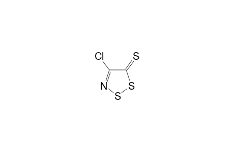 4-Chloranyl-1,2,3-dithiazole-5-thione