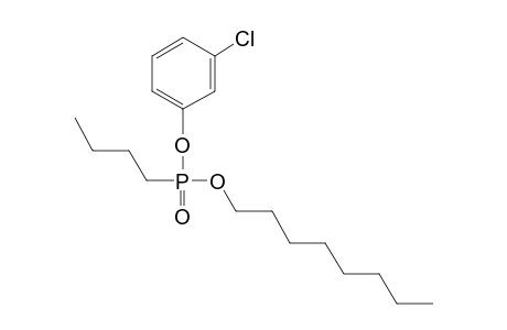 Butylphosphonic acid, 3-chlorophenyl octyl ester