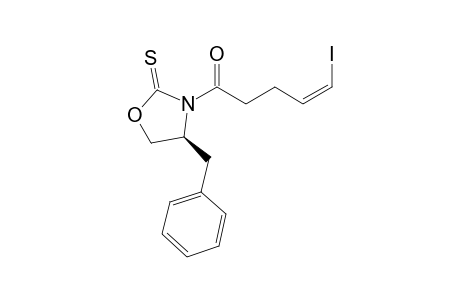 (S,Z)-1-(4-benzyl-2-thioxooxazolidin-3-yl)-5-iodopent-4-en-1-one