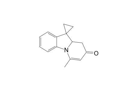 2-Methyl-6-spiro[cyclopropane]-4-oxo-pyrido[1,2-a]indole