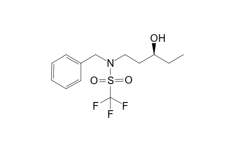 (S)-1-(N-Benzyl-N-trifluoromethanesulfonamido)pentan-3-ol