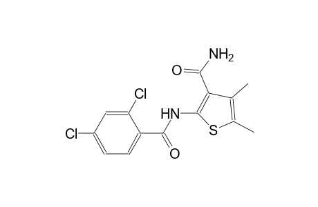 2-[(2,4-dichlorobenzoyl)amino]-4,5-dimethyl-3-thiophenecarboxamide