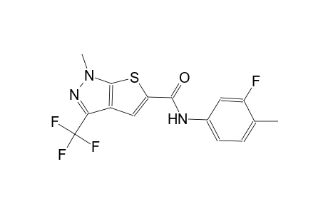 1H-thieno[2,3-c]pyrazole-5-carboxamide, N-(3-fluoro-4-methylphenyl)-1-methyl-3-(trifluoromethyl)-