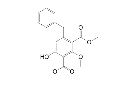 5-Benzyl-3-methoxy-2,4-dimethoxycarbonylphenol