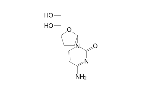 4-Amino-1-[(2S,5S)-5-[(1R)-1,2-dihydroxyethyl]-2-oxolanyl]-2-pyrimidinone