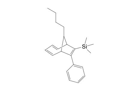 Trimethyl(8-phenyl-9-butylbicyclo[4.2.1]nona-2,4,7-trien-7-yl)silane