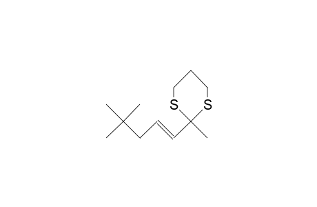 2-(4,4-Dimethyl-1-pentenyl)-2-methyl-1,3-dithiane