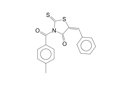 5-Benzylidene-3-(p-toluoyl)rhodanine