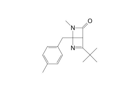2,6-Diazabicyclo[2.2.0]hex-5-en-3-one, 5-(1,1-dimethylethyl)-2-methyl-1-[(4-methylphenyl)methyl]-