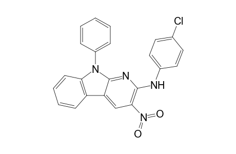 2-(4-Chlorophenylamino)-3-nitro-9-phenyl-9H-pyrido[2,3-b]indole