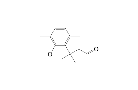 3-(3,6-Dimethyl-2-methoxyphenyl)-3-methylbutanal