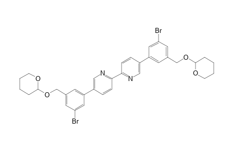 5,5'-Bis[3-bromo-5-(tetrahydropyran-2-yloxymethyl)phenyl]-2,2'-bipyridyl