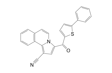 3-(5-Phenylthiophen-2-ylcarbonyl)pyrrolo[2,1-a]isoquinoline-1-carbonitrile