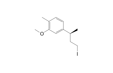 (3S)-3-(3-Methoxy-4-methylphenyl)butyl iodide