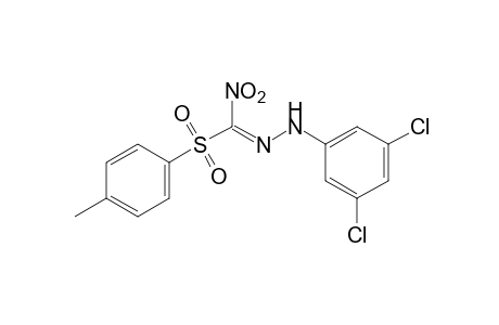 1-(3,5-dichlorophenyl)-2-[nitro(p-tolylsulfonyl)methylene]hydrazine