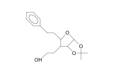 3-C-(2-Hydroxy-ethyl)-6-phenyl-3,5,6-trideoxy-1,2-O-ispropylidene-.alpha.-D-allofuranose
