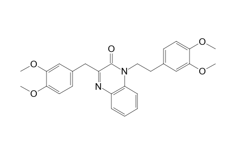 1-(3,4-dimethoxyphenethyl)-3-veratryl-2(1H)-quinoxalinone