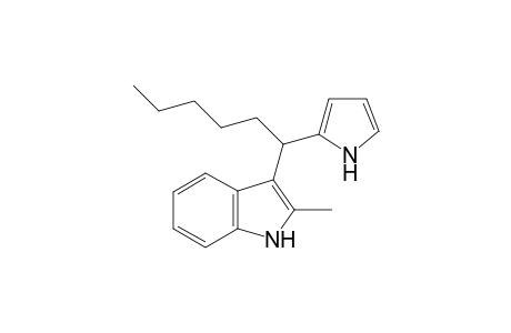 3-(1-(1H-pyrrol-2-yl)hexyl)-2-methyl-1H-indole
