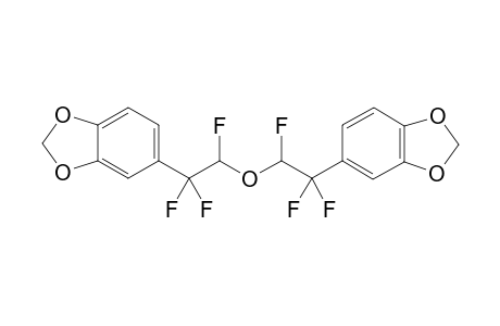 meso-Bis[2-(3,4-methyldioxyphenyl)-1,2,2-trifluoroethyl]ether