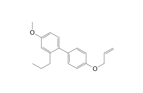 4'-allyloxy-4-methoxy-2-propyl-biphenyl