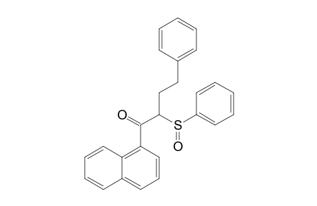 1-(1-Naphthyl)-4-phenyl-2-(phenylsulfinyl)-1-butanone