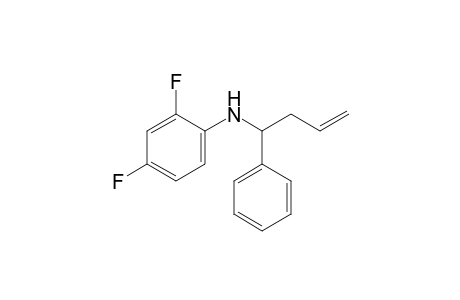 (2,4-difluorophenyl)-(1-phenylbut-3-enyl)amine
